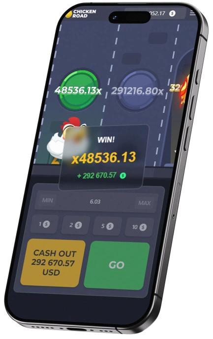 Chicken Road App für Mobile.